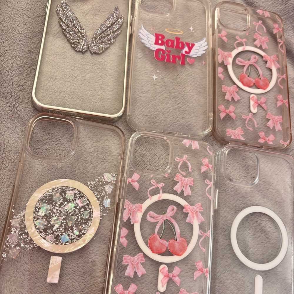 Cute iPhone 15 Case Bundle ETSY & APPLE